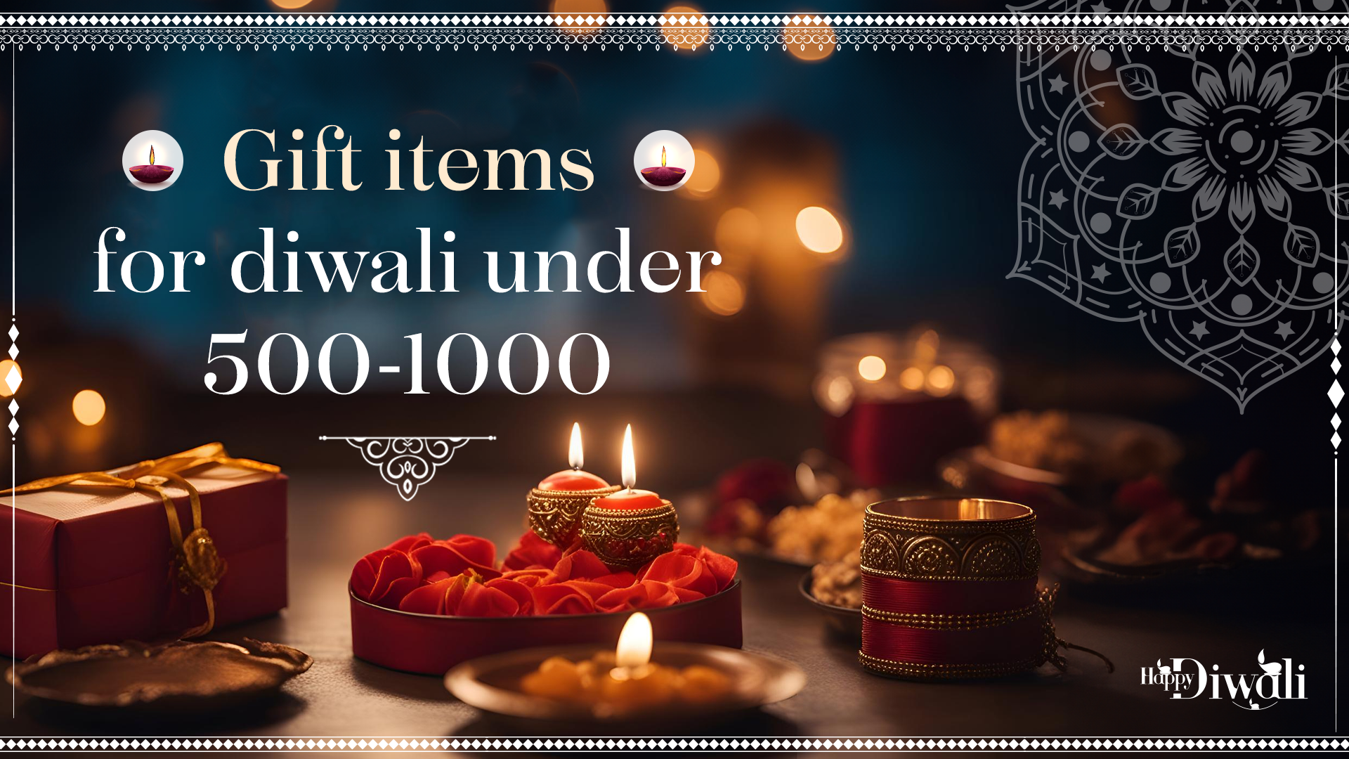 Gift Items for Diwali Under Rs 500-1000