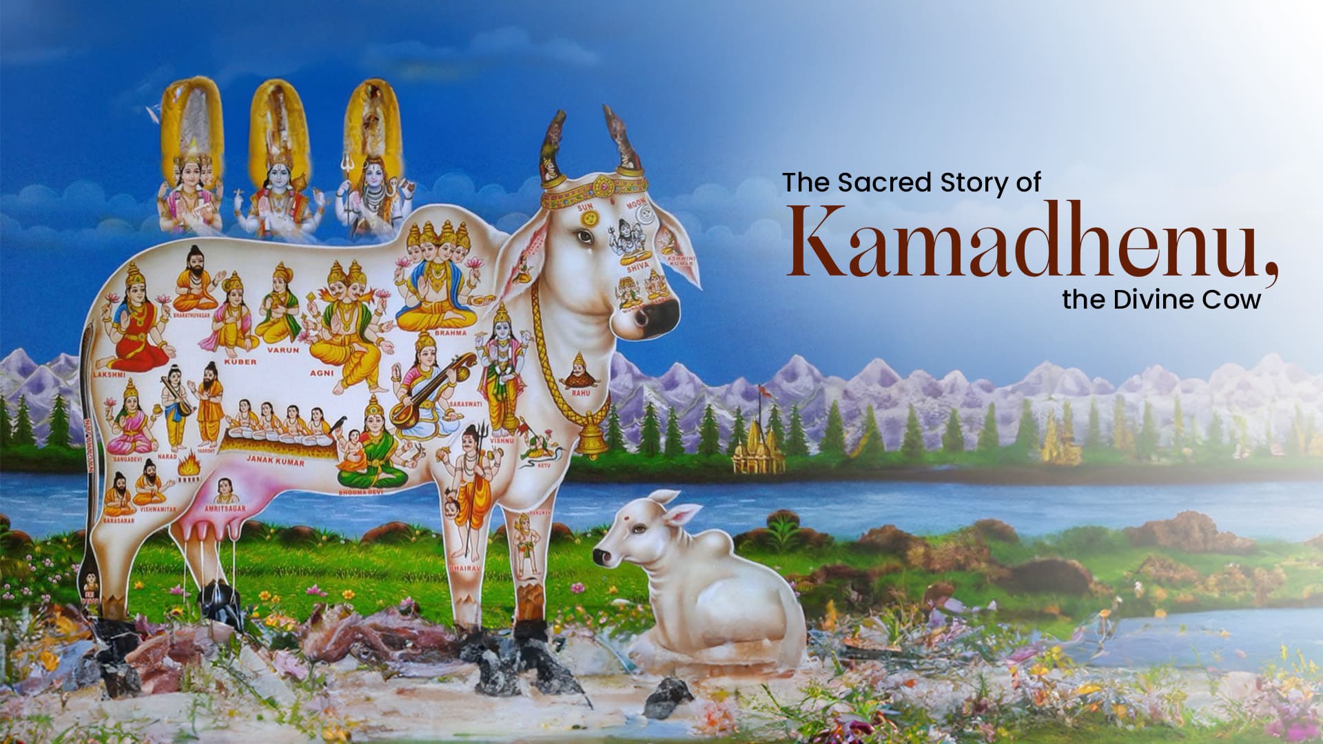 The Sacred Story of Kamadhenu, the Divine Cow