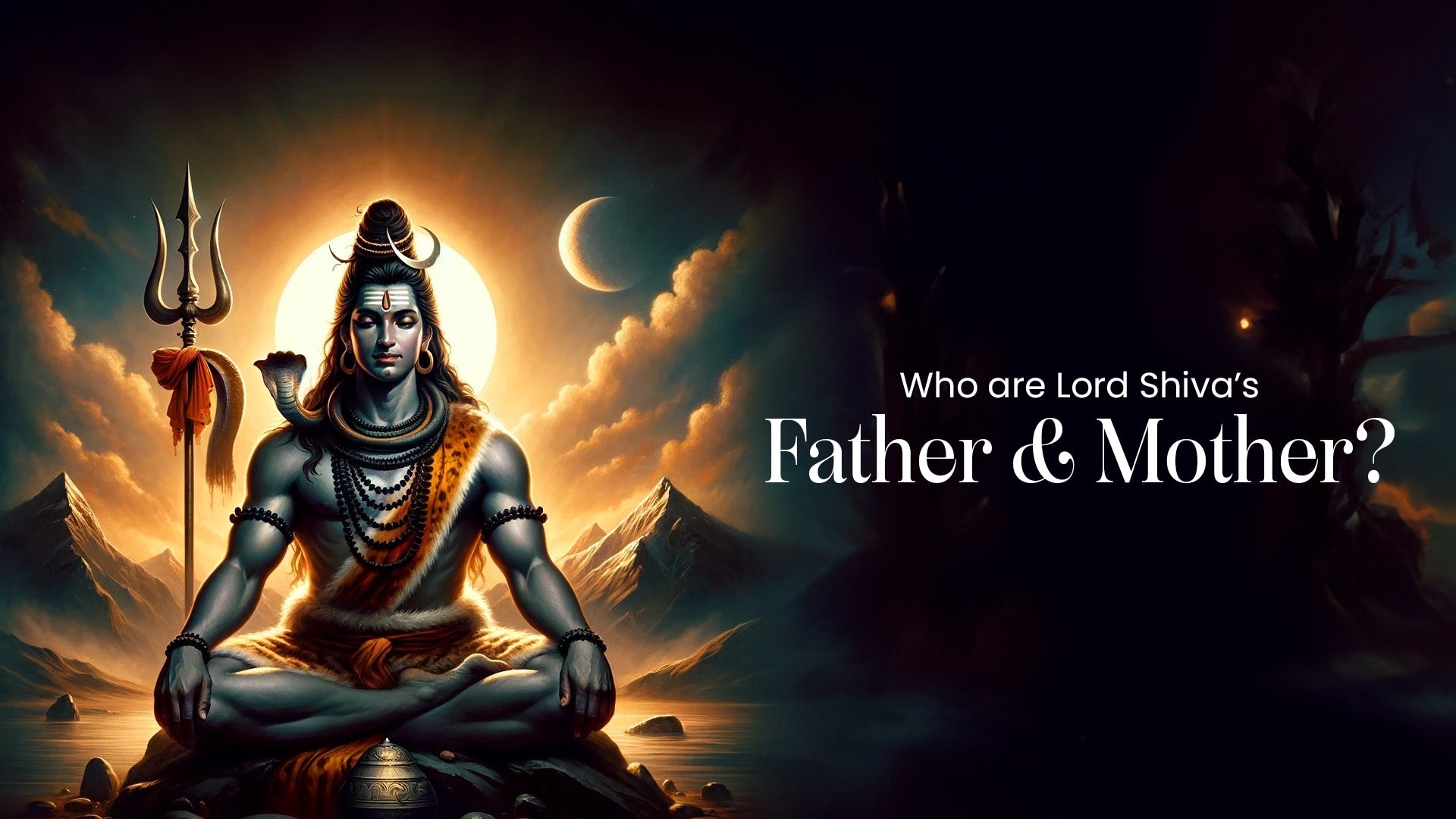 Who are Lord Shiva's Father & Mother?