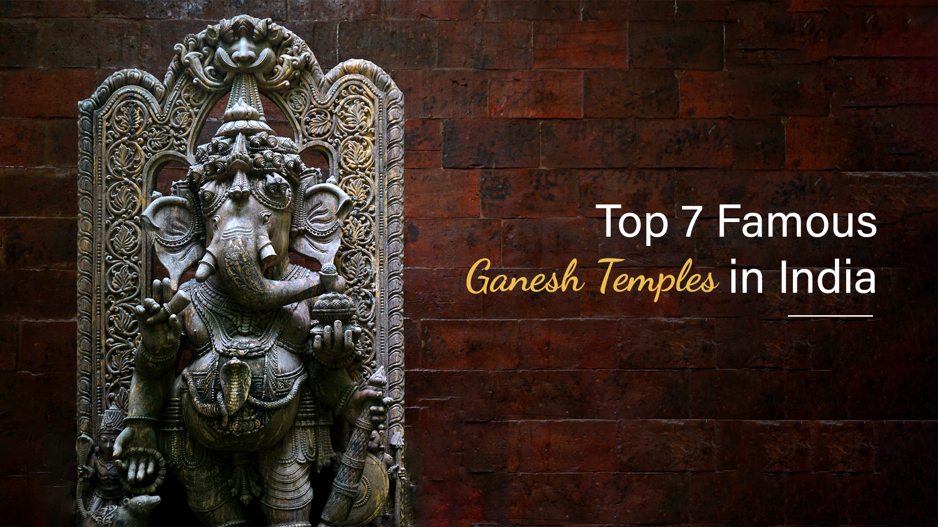 Famous Ganesh Temples Banner