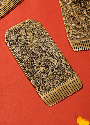 Brass Vintage Hair Comb