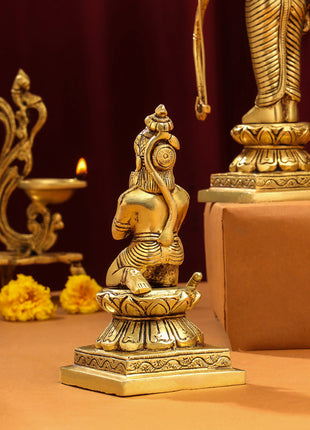 Brass Ram Darbar Idols Set