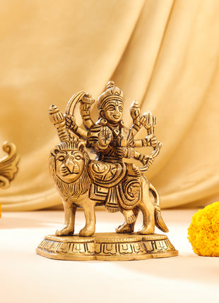 Brass Durga Devi Idol (4.5 Inch)
