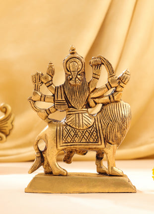 Brass Durga Devi Idol (4.5 Inch)
