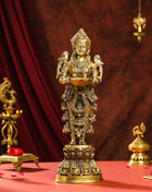 Brass Deep Lakshmi Idol (20 Inch)