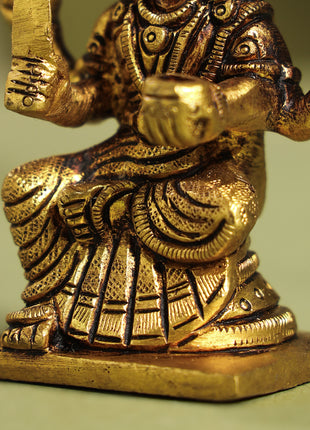 Brass Karumari Amman Idol (3.7 Inch)