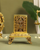 Brass Tirupati Balaji Dhoop Dani & Incense Holder (6.5 Inch)