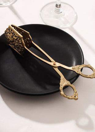 Brass Pastry/Sandwich Tong (8 Inch)