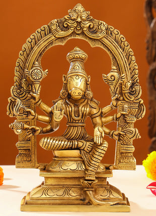 Brass Superfine Varahi Devi Idol (13 Inch)