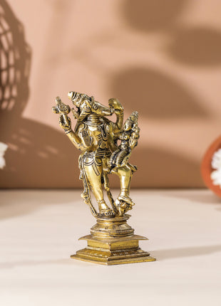 Brass Standing Varaha Lakshmi Idol (5.5 Inch)
