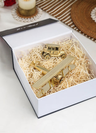 Brass New Born Gift Box Hamper