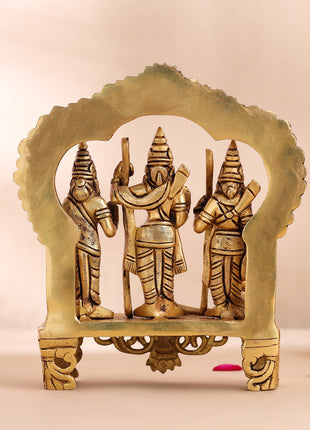 Brass Ram Darbar Statue (8 Inch)