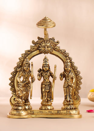 Brass Ram Darbar Statue (10.5 Inch)