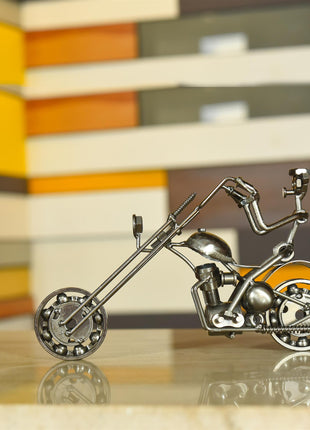 Metal Motorbike With Rider (5 Inch)
