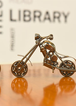 Metal Handmade Miniature Bike (4 Inch)