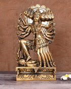 Brass Goddess Kali Idol (15 Inch)