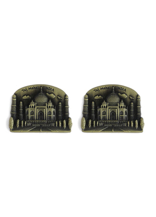 Taj Mahal Fridge Magnet Pair (2 Inch)