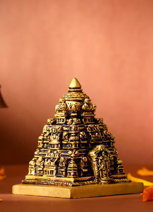Brass Balaji Temple Model (3 Inch)