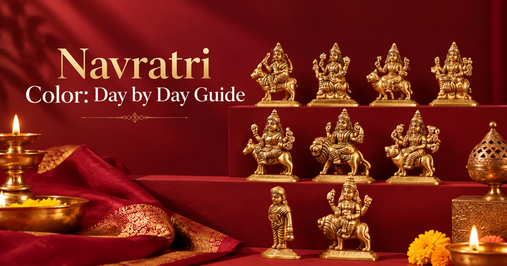 Navratri 2026 Colours: Day by Day Guide and Puja Room Decor Ideas