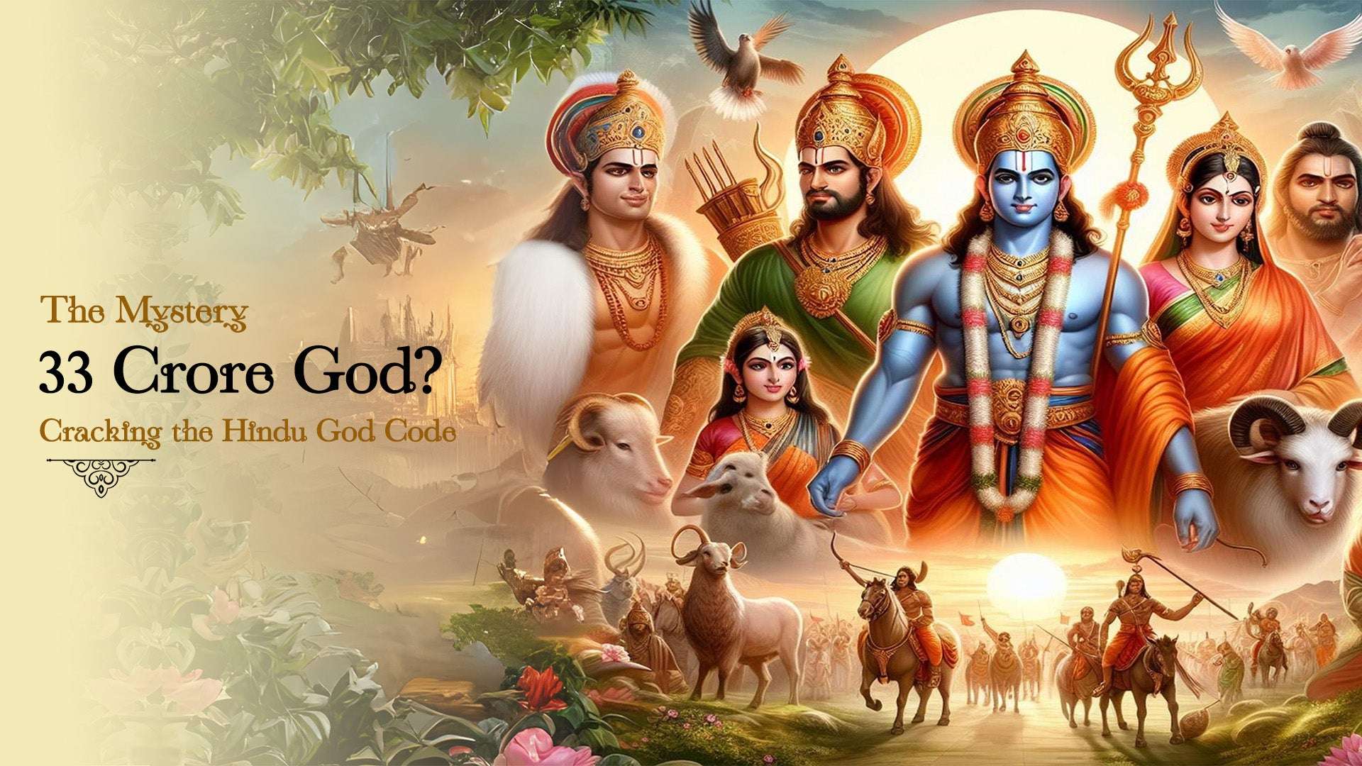 The Mystery 33 Crore? Cracking the Hindu God Code