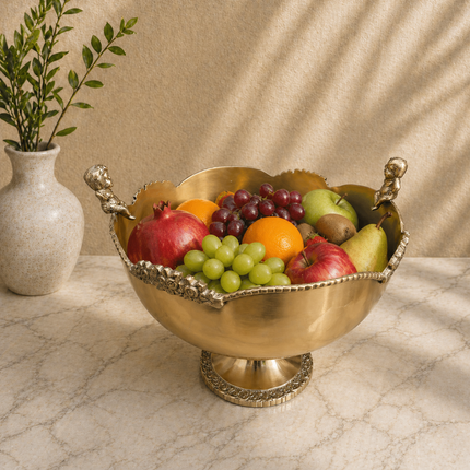 Brass Royal Design Decorative Fruit Bowl