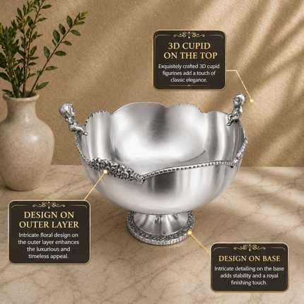 Brass Royal Design Decorative Fruit Bowl