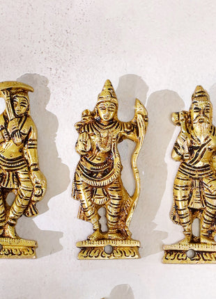 Brass Dashavatar Wall Hanging – Set of 10 Avatars of Lord Vishnu