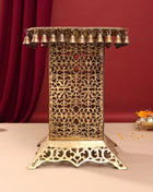 Brass Stool With Forty Hanging Bells