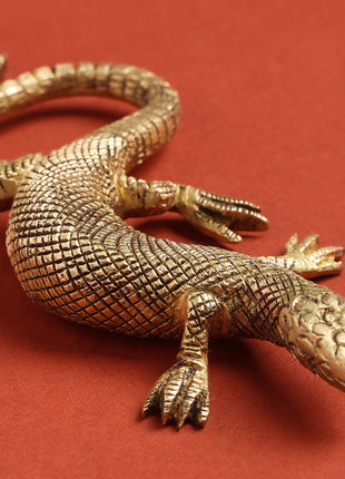 Brass Decorative Lizard (5 Inch)