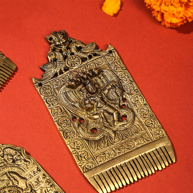 Brass Vintage Hair Comb