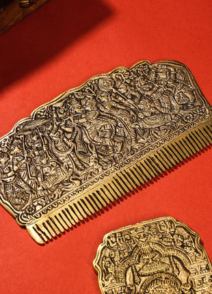 Brass Vintage Hair Comb