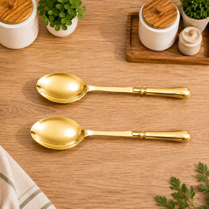 Brass Cooking Kitchen Ladles set (13.5 Inch)