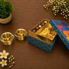 Brass Matt Finish Davara Cups Set Corporate/Gift Hamper