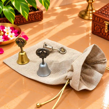 Brass Pooja Potli Gift Hamper: Bulk Corporate Gifting