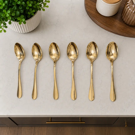 Brass Spoon Set (Pack Of 6)