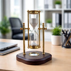 WAVY BASE-Height - 7 inch (5 x 4 x 6.8 inch) ; weight - 250 gram ; timer - 5 minutes