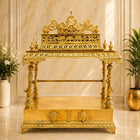 Brass Vaikuntham Heritage Simhasan / Temple (39 Inch)