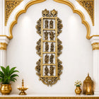Brass Dashavatara / Vishnu Avatar Wall Hanging (28.5 Inch)