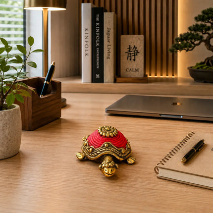 Brass Dhokra Tortoise Vastu/Feng Shui