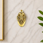 Brass Gandaberunda / Two Headed Bird Wall Hanging Idol (3.8 Inch)