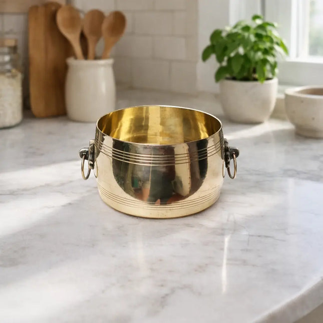 Brass Kerala Rice Vessel (2 Inch)