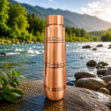Copper Ring Design Water Bottle (10.5 Inch)
