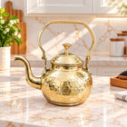 Brass Hammered Tea Pot / Kettle (5.5 Inch)