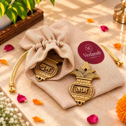 Brass Pooja Potli Gift Hamper: Bulk Corporate Gifting