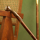 Brass Plain Wooden Walking Stick (37.5 Inch)