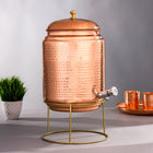 Copper Water Dispenser With Stand