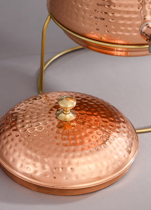 Copper Water Dispenser With Stand (20 Inch)