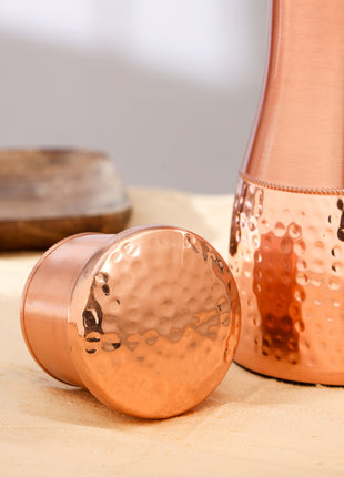 Copper Water Bottle (8 Inch)