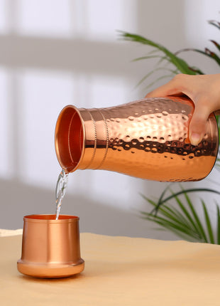 Copper Water Bottle (8 Inch)