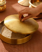 Brass Roti/Chapati box (3.5 Inch)